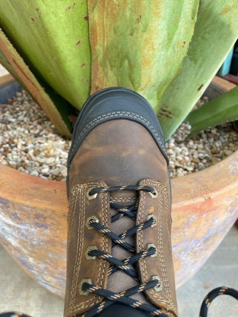 Men's Ariat Lace Up Work Boot in Black and Brown - 10024572 - Blair's Western Wear Marble Falls, TX