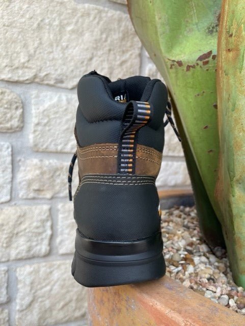 Men's Ariat Lace Up Work Boot in Black and Brown - 10024572 - Blair's Western Wear Marble Falls, TX