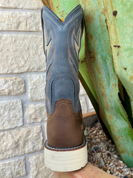 Men's Soft Toe VentTEK Two-Tone Western Work Boot