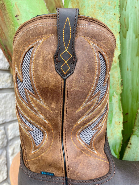 Men's Soft Toe VentTEK Waterproof Western Work Boot