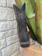 Men's Ariat Soft Square Toe Work Boot in Chocolate - 10017436 - Blair's Western Wear Marble Falls, TX