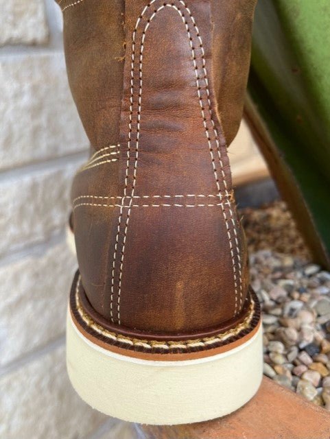 Men's Soft Toe Wedge Sole Work Boot