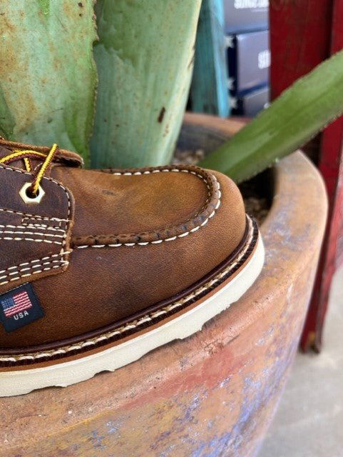 Men's Soft Toe Wedge Sole Work Boot