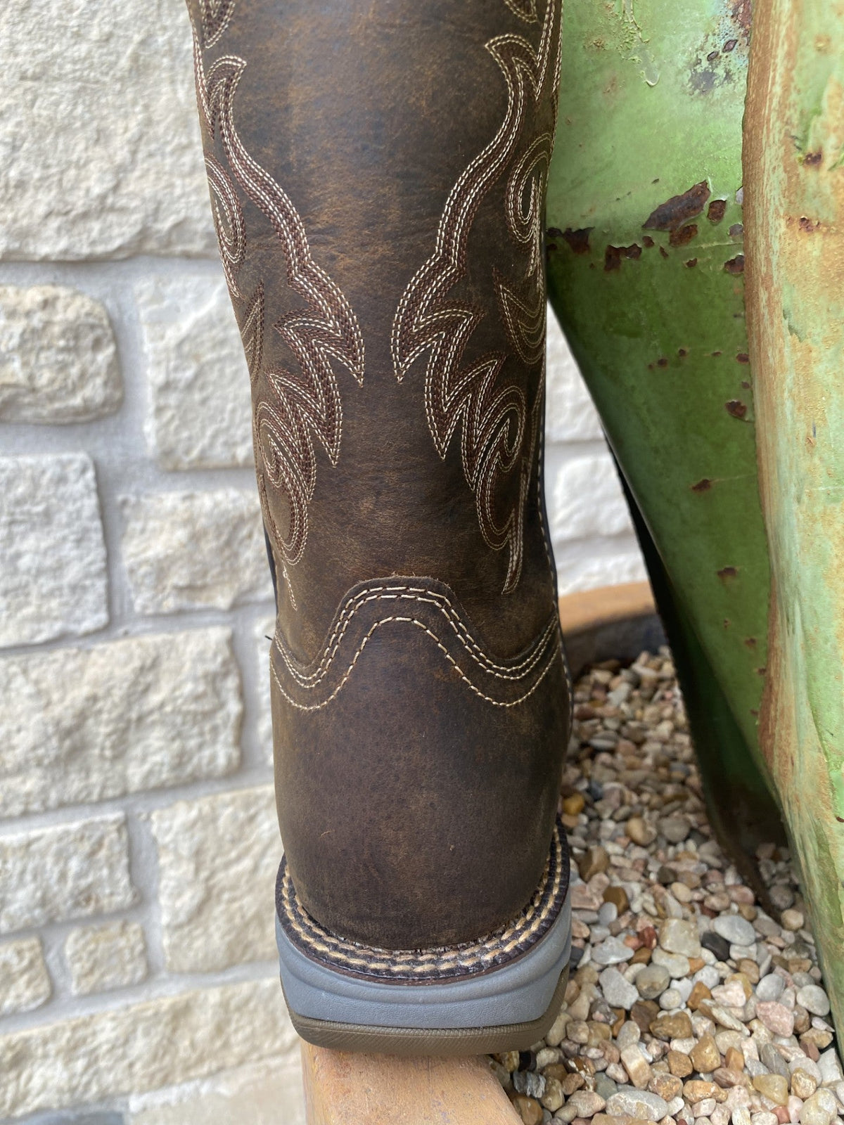 Men's Soft Toe Wellington Work Boot