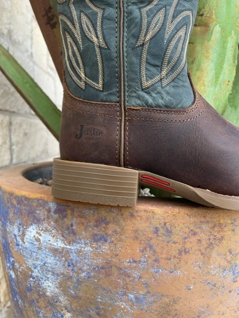 Men's Soft Toe Wide Round Toe Western Work Boot