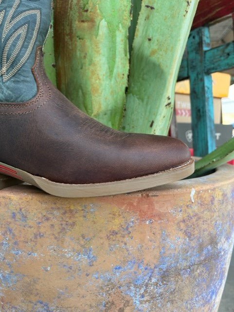 Men's Soft Toe Wide Round Toe Western Work Boot