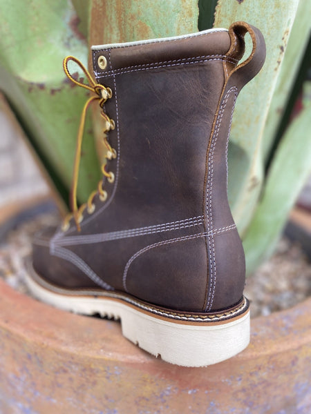 Men's Steel Toe Lace-Up Work Boot