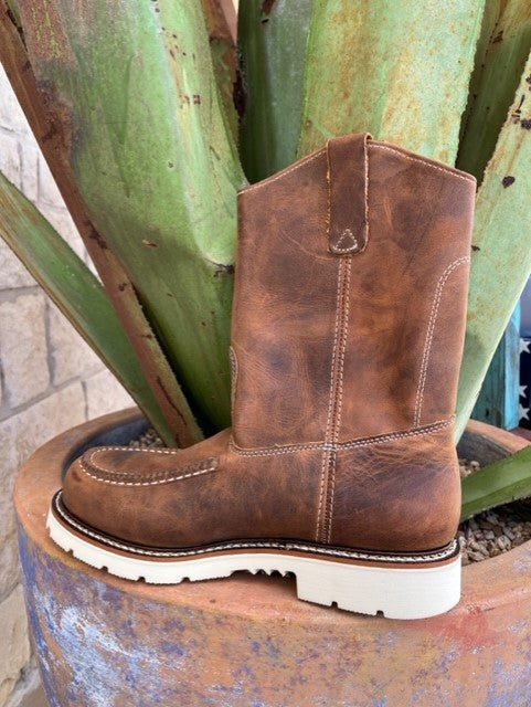 Men's Steel Toe Pull-On Work Boot