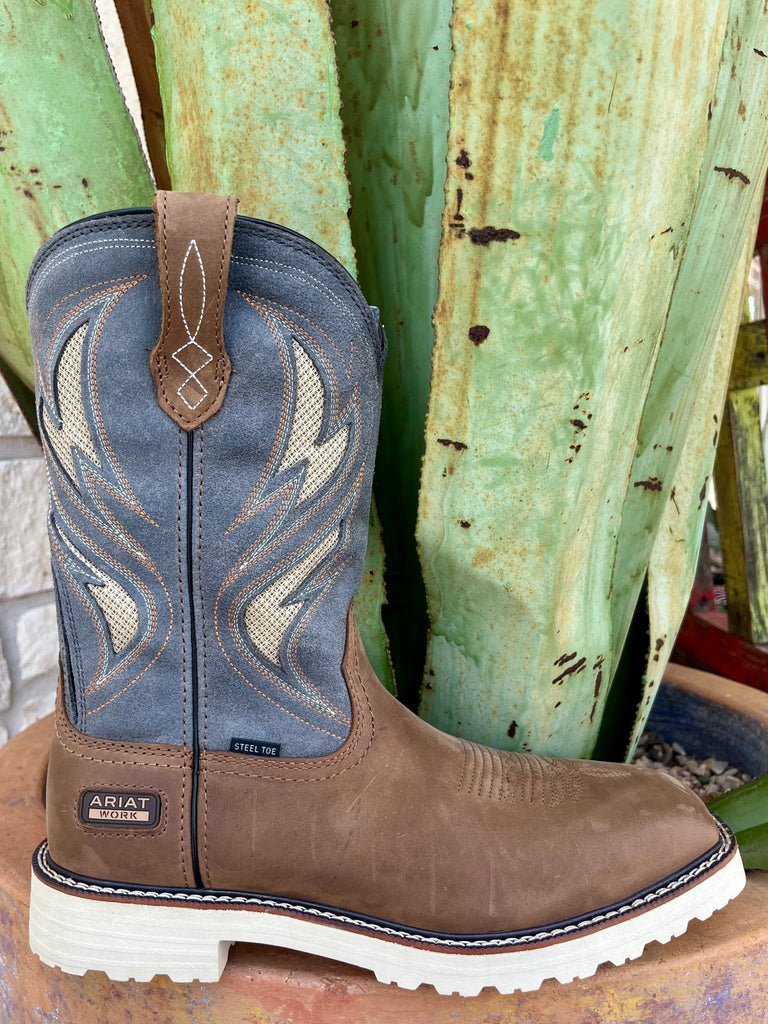 Men's Steel Toe VentTEK Western Work Boot