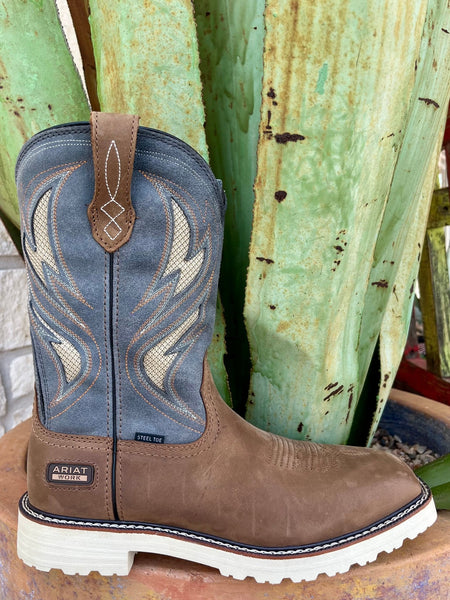 Men's Steel Toe VentTEK Western Work Boot