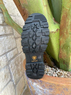 Men's Ariat Steel Toe Work Boot in Chocolate/ Black & Waterproof - 10034673 - Blair's Western Wear Marble Falls, TX
