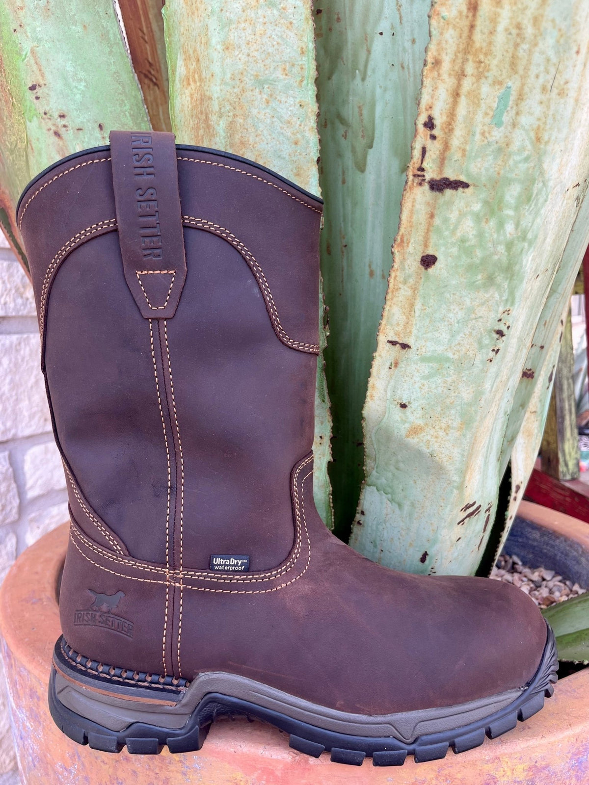 Men's Steel Toe Waterproof Pull-On Work Boot