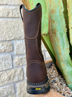 Men's Steel Toe Waterproof Pull-On Work Boot