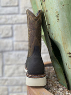 Men's Steel Toe Western Wellington Work Boot