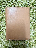Men's Trifold Tooled Cross Wallet