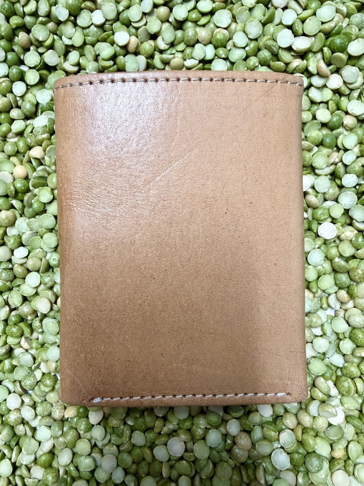 Men's Trifold Tooled Cross Wallet
