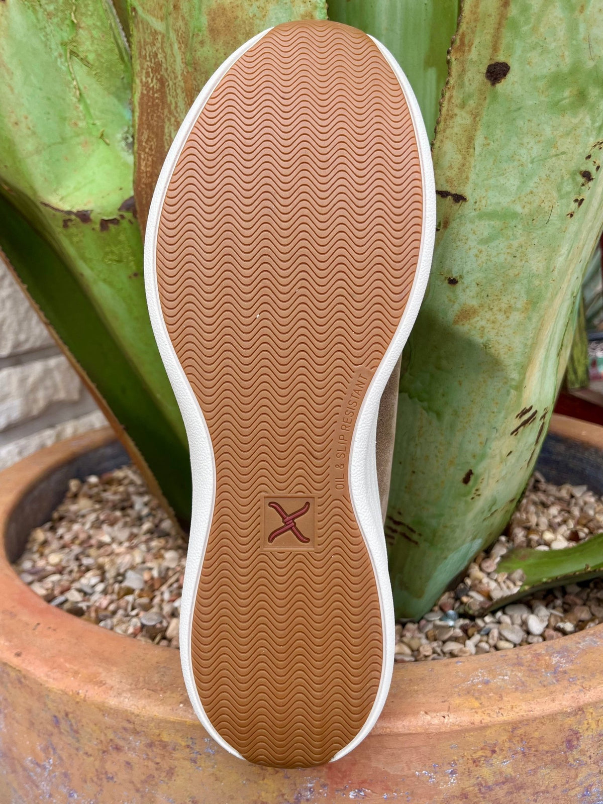 Men's Twisted X Bomber Leather Feather X Slip-On Shoe