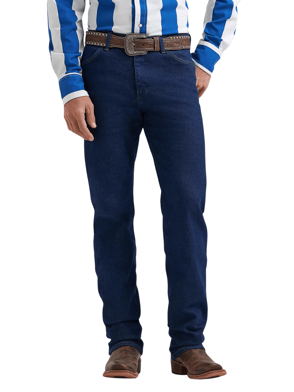 Men's Wrangler Bootcut Stretch Blue Jean