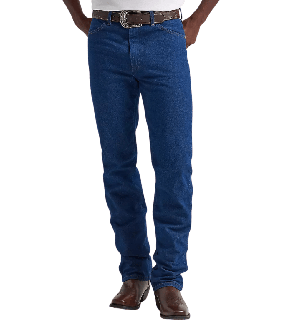 Men's Wrangler Cowboy Cut Prewashed Slim Fit Blue Jean