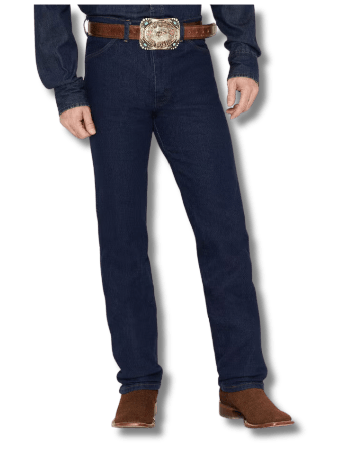 Men's Wrangler Cowboy Cut Stretch Slim Fit Blue Jean