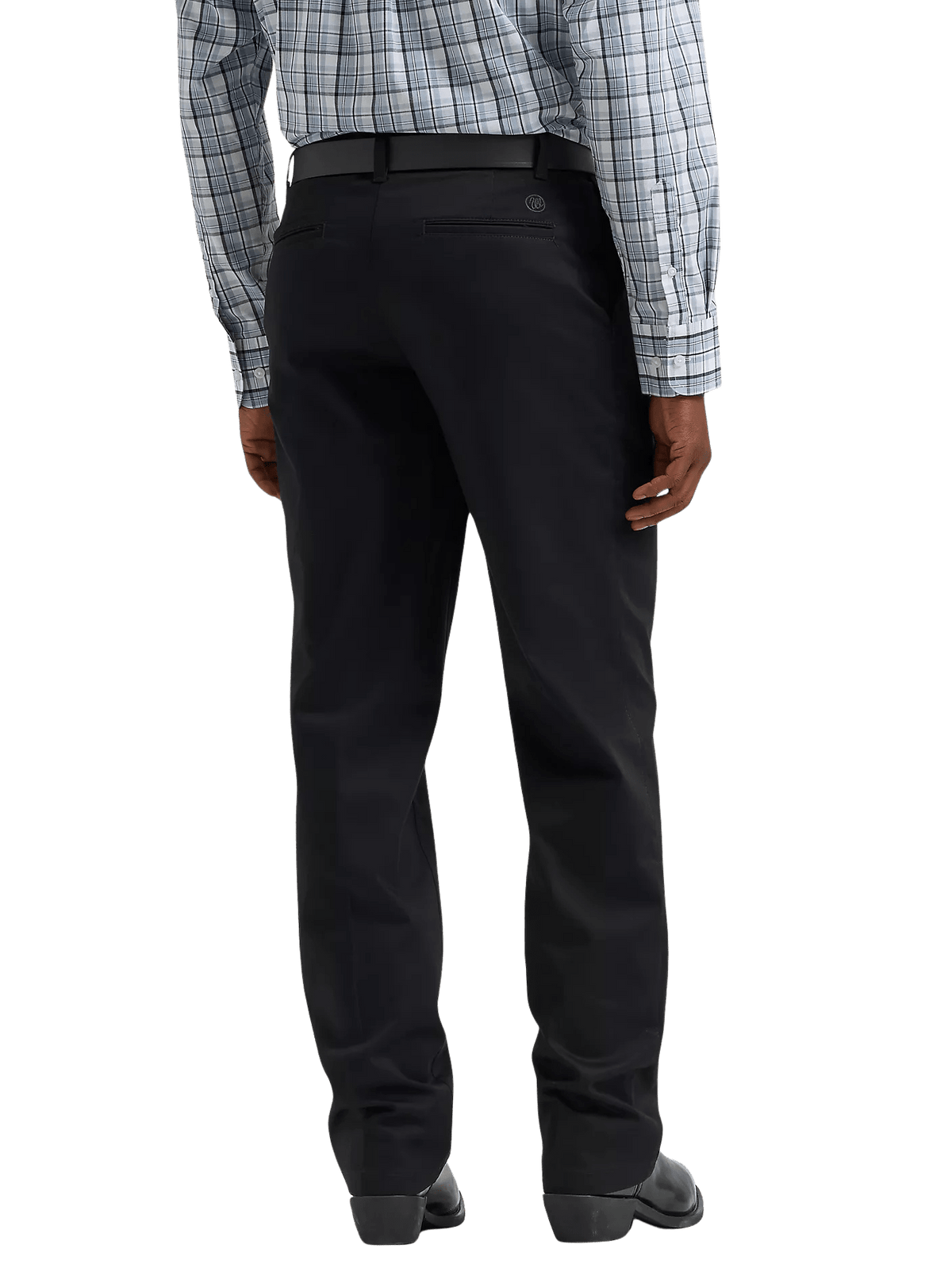Men's Wrangler Flat Front Riata Dress Pant — 96BK