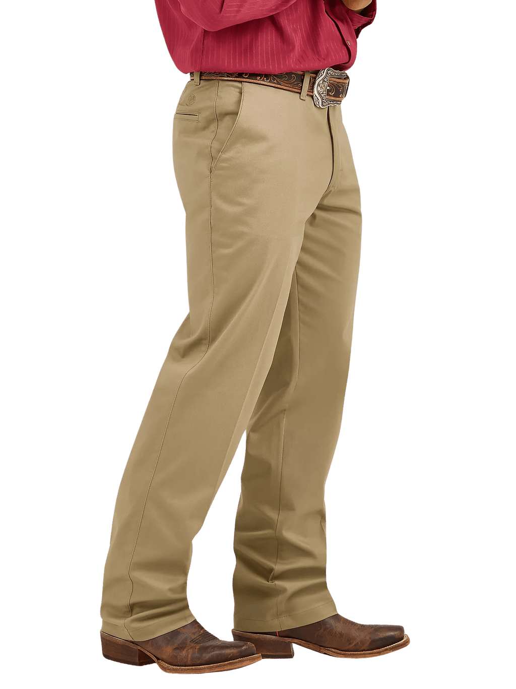 Men's Wrangler Flat Front Riata Dress Pant — 96KH