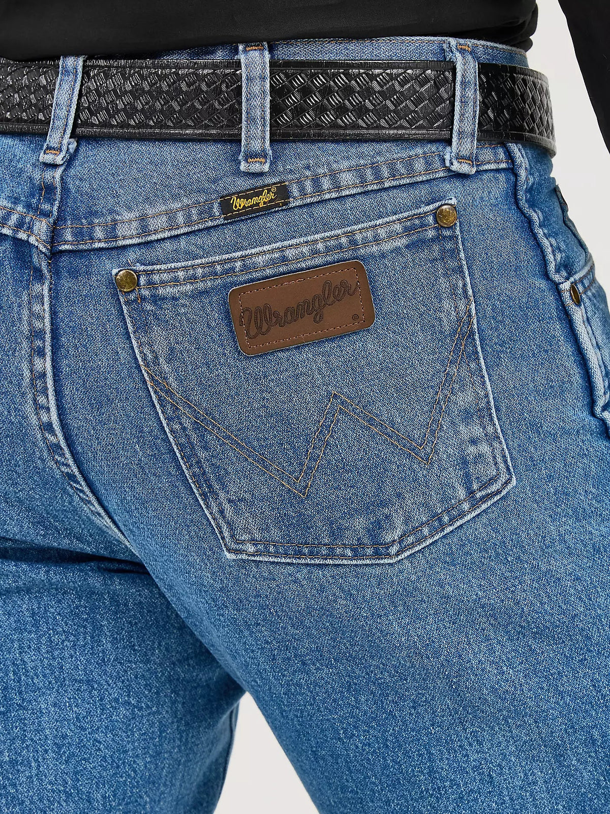 Men's Wrangler Premium Performance Regular Fit Blue Jean