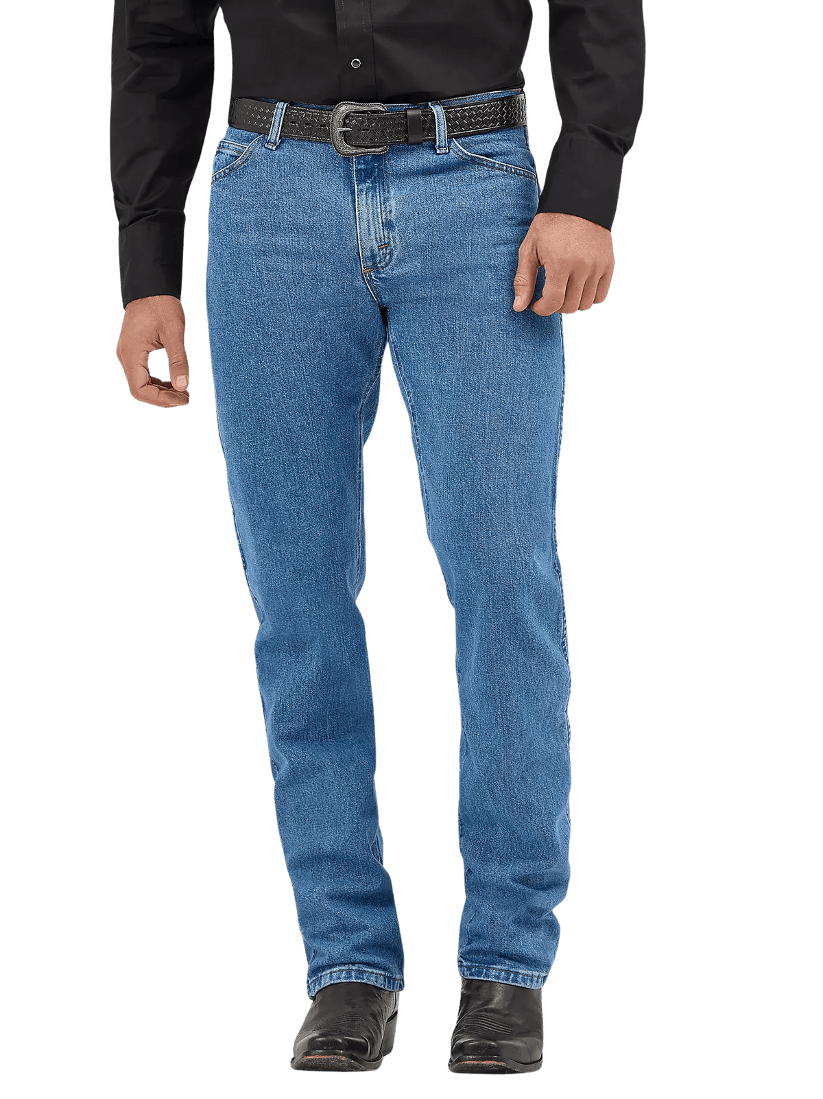 Men's Wrangler Premium Performance Regular Fit Blue Jean