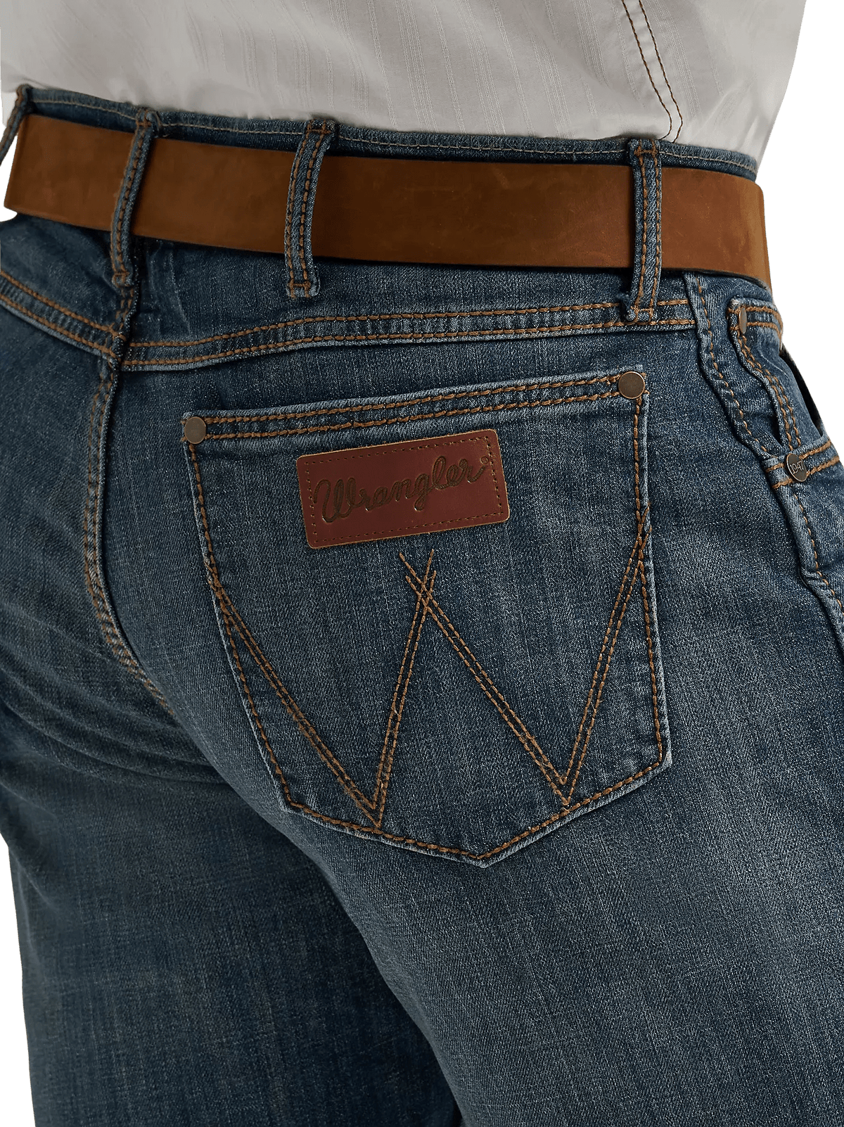 Men's Wrangler Retro Slim Fit Blue Jean