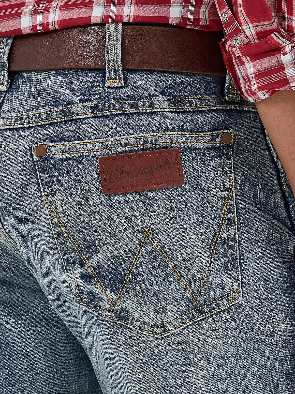 Men's Wrangler Retro Slim Fit Blue Jean