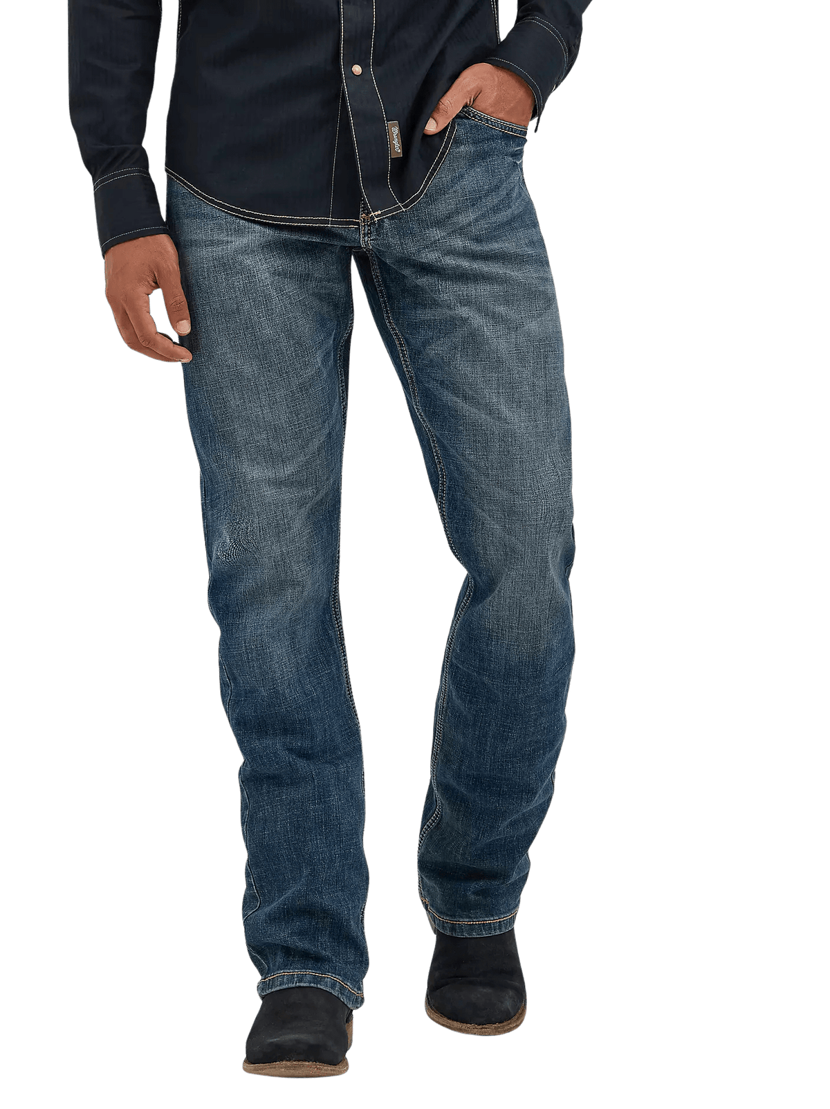 Men's Wrangler Retro Slim Fit Blue Jean