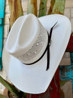 Natural Cattleman Airway 30X Vented Straw Hat