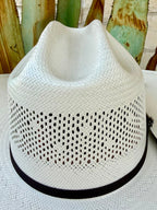 Natural Cattleman Airway 30X Vented Straw Hat