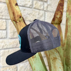 Red Dirt Hat Co. Youth Black Buffalo Patch Cap