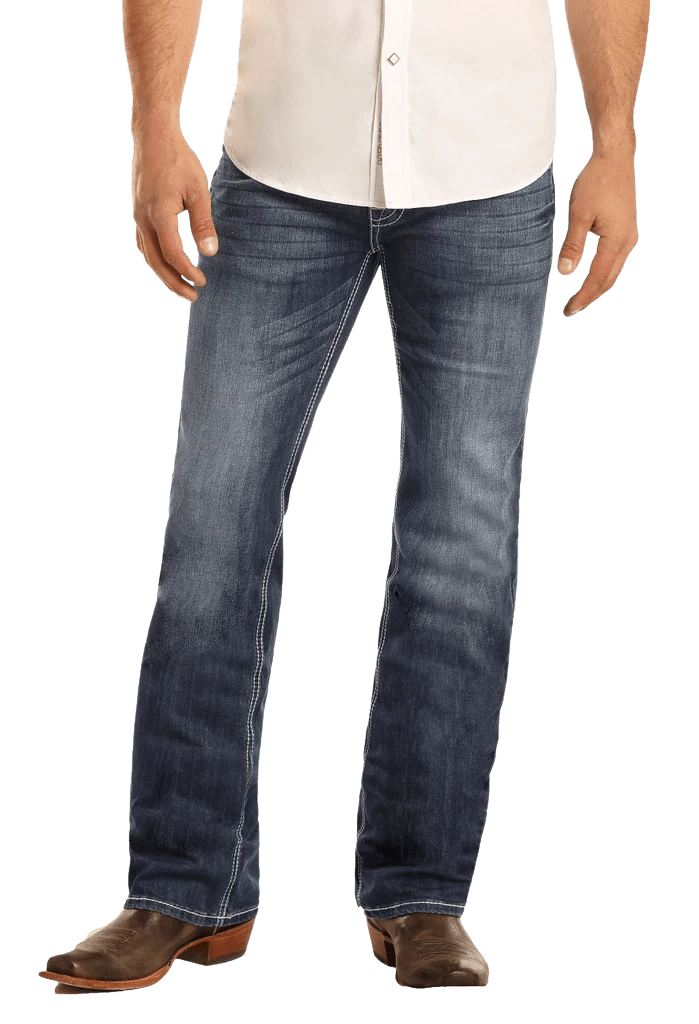 Rock and Roll Pistol Fit Straight Leg Jean