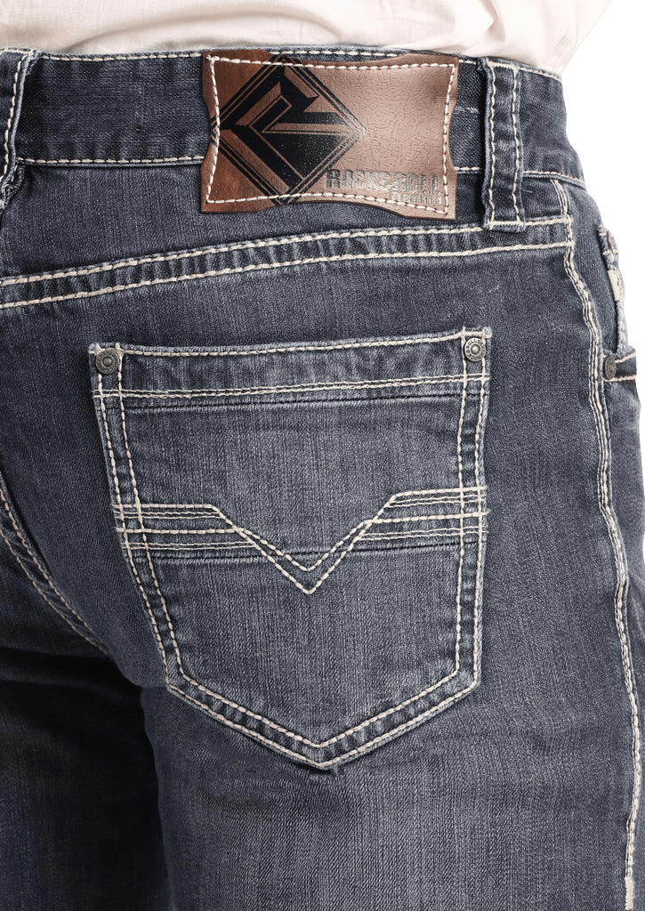 Rock and Roll Pistol Fit Straight Leg Jean