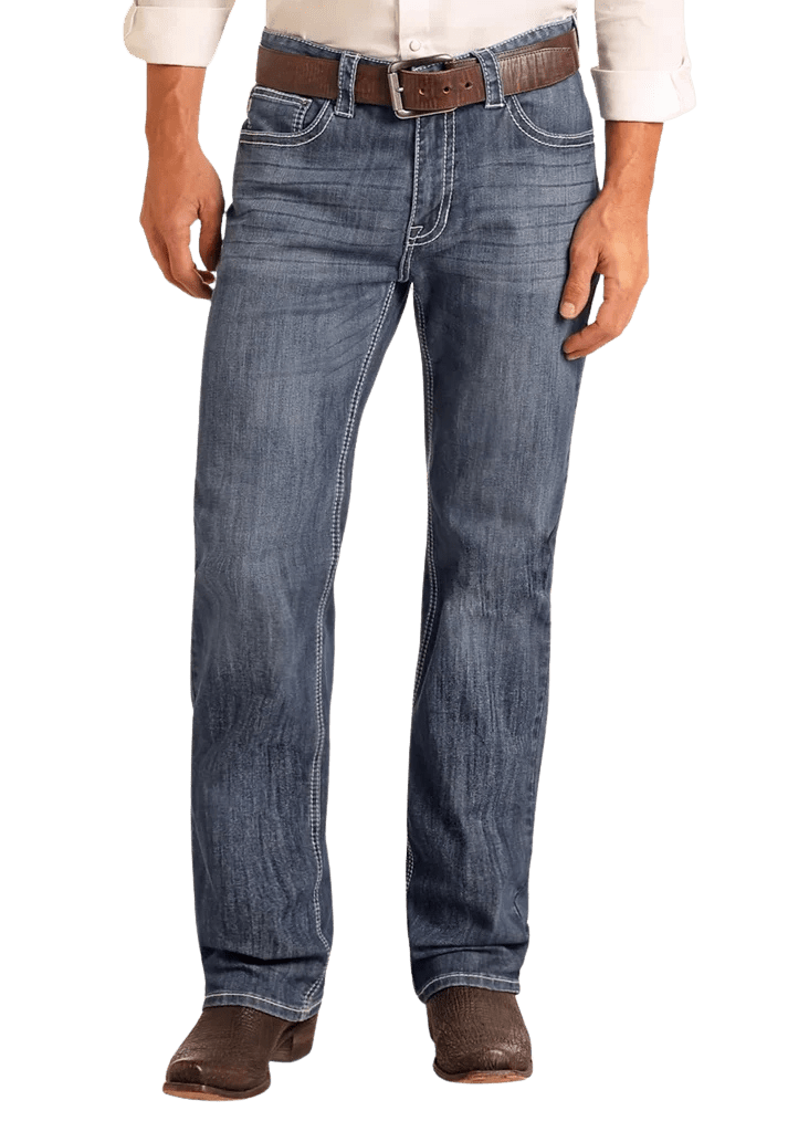 Rock and Roll Relaxed Fit Straight Leg