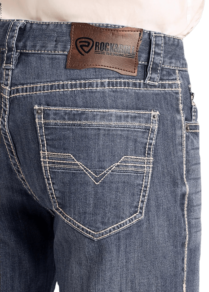 Rock and Roll Relaxed Fit Straight Leg