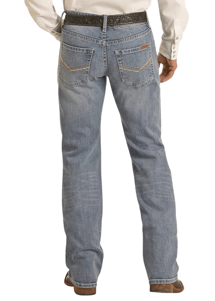 Rock & Roll Slim Boot Pistol Stackable Jean