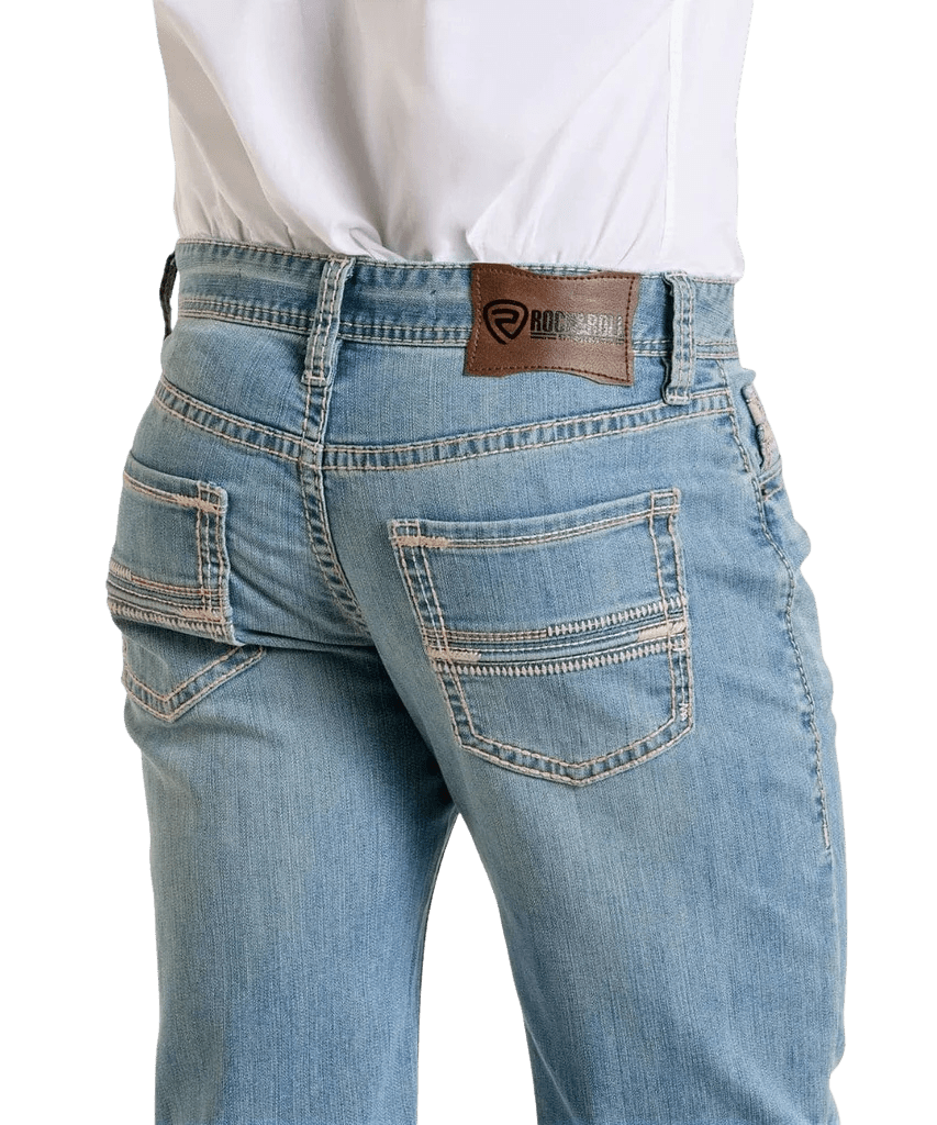 Rock & Roll Slim Double Barrel Boot Cut Jean