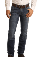 Rock & Roll Slim Straight Medium Wash Jean