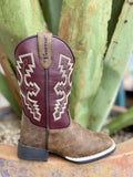 Kids Western Boot in Marron and Brown - 4443008 - Blair's Western Wear Marble Falls, TX 