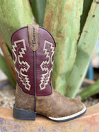 Kids Western Boot in Marron and Brown - 4443008 - Blair's Western Wear Marble Falls, TX 