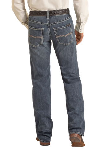Rock & Roll Slim Pistol Stackable Boot Cut Jean