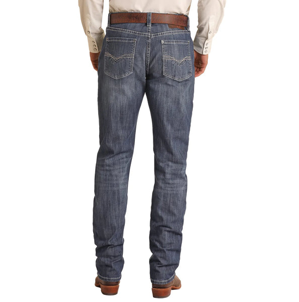 Rock & Roll Slim Stackable Double Boot Cut Jean - MTB3482