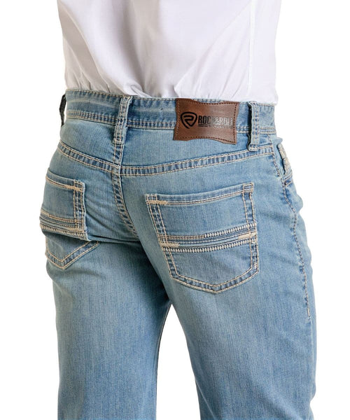 Rock & Roll Slim Double Barrel Boot Cut Jean - BM0SD06687