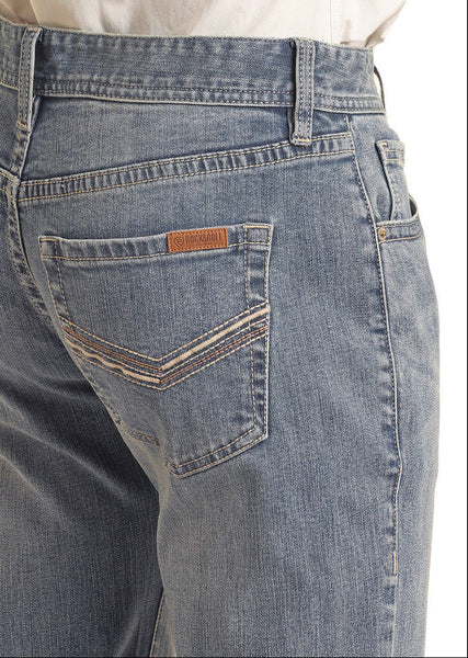 Rock & Roll Slim Boot Pistol Stackable Jean - VMSPD03713
