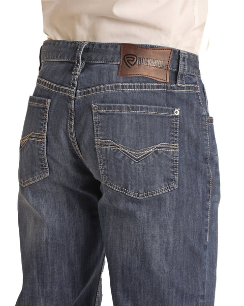 Rock & Roll Slim Stackable Double Boot Cut Jean - MTB3482