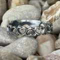 Mini Hearts Stacker Ring - T557 - BLAIR'S Western Wear located in Marble Falls TX 