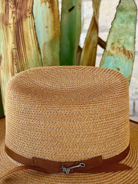 Stetson Open Road Hemp Tan Straw Hat